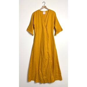 MARCH 11 Linen Maxi Dress
